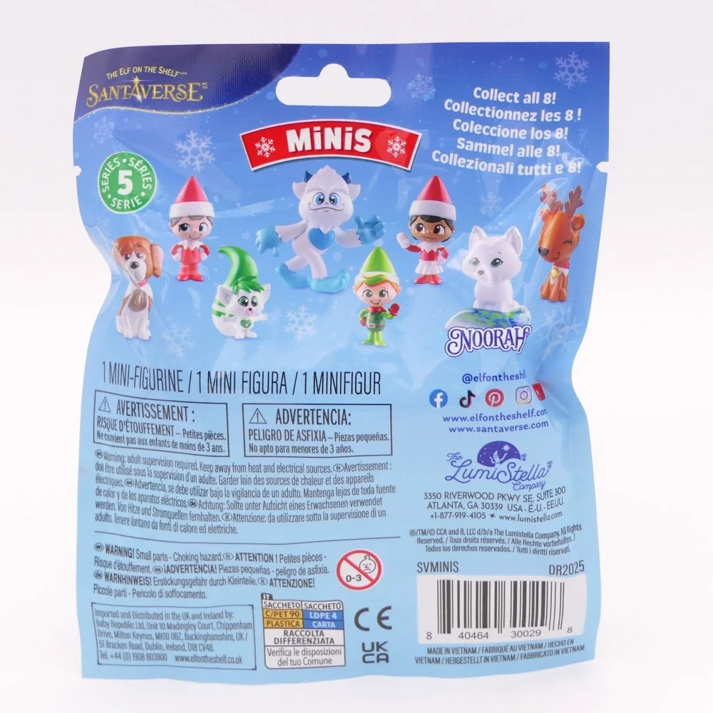 The Elf On The Shelf Santaverse Minis Series 5 Mystery Blind Bags 3 Pack Sealed
